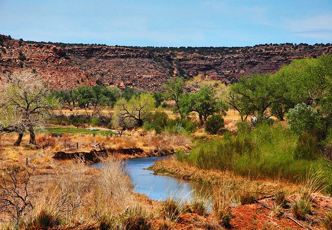 'Pecos River - Puerto de Luna, New Mexico