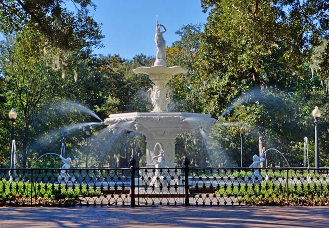 Forsyth Park Fountain - Savannah, Georgia