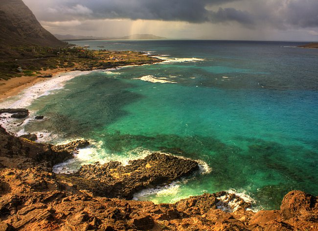 Sandy Beach - Honolulu, Oahu, Hawaii