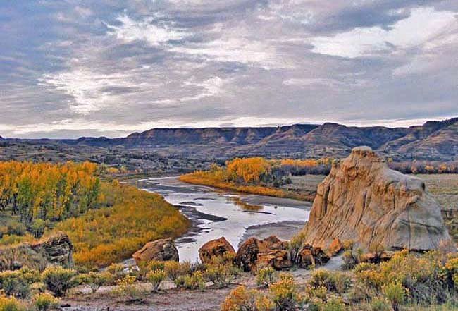 Little Missouri River Valley - Roosevelt National Park, Medora, North Dakota