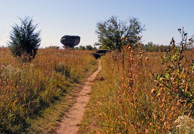 Mushroom Rock State Park - Cameiro, Kansas