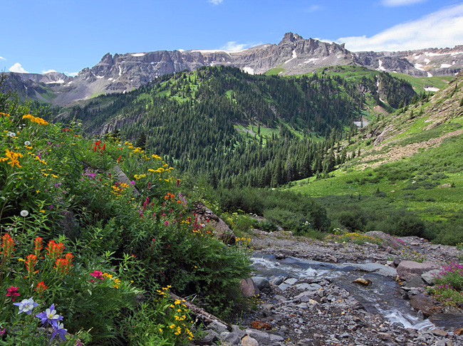 Yankee Boy Basin - Mount Sneffels Wilderness Area, Colorado