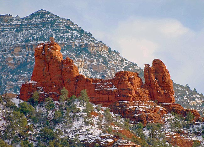 Snoopy Rock - Schnebly Hill Road, Sedona, Arizona