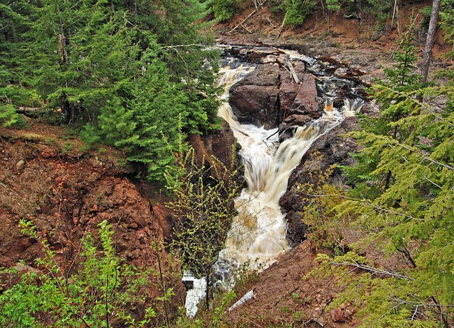 Copper Falls - Copper Falls State Park, Mellen, Wisconsin