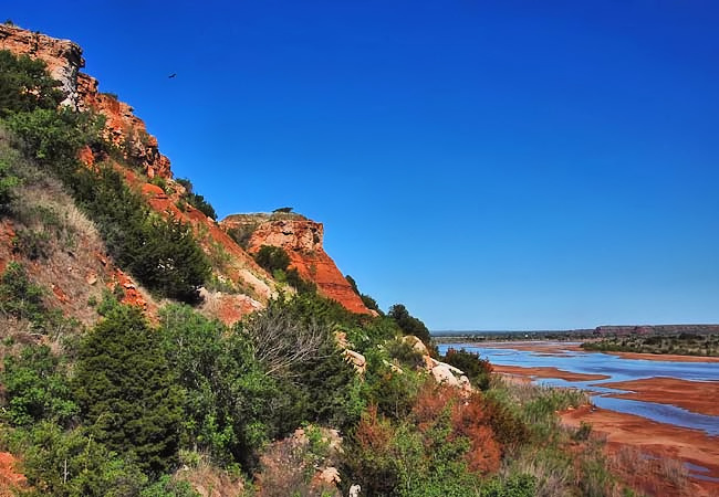 Cimarron River - Freedom, Oklahoma