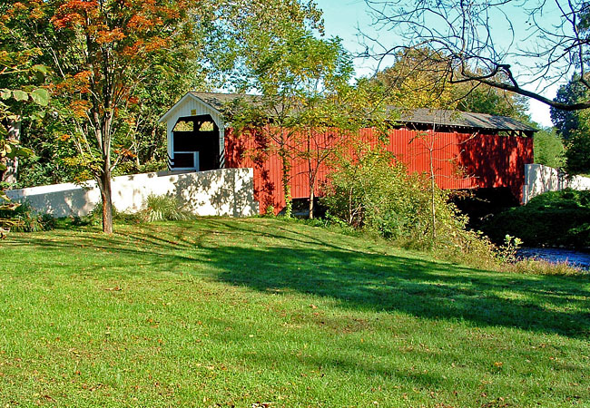 Big Chiques Creek Bridge (Siegrist's Mill Covered Bridge) Mount Joy, Lancaster County, Pennsylvania