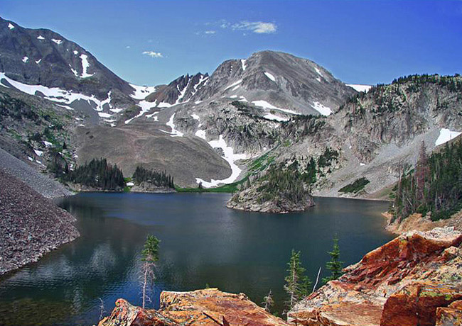 Lake Agnes - State Forest State Park, Gould, Colorado