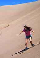 Sandboarding - Great Sand Dunes National Park, Colorado