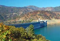 Shasta Dam - Fisherman's Point, California