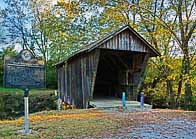 Stovall Covered Bridge - Sautee Nacoochee, Georgia