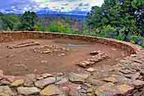 Great House (West Kiva) - Chimney Rock National Monument, Colorado